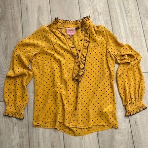 100% Silk Blouse by Edith and Ella